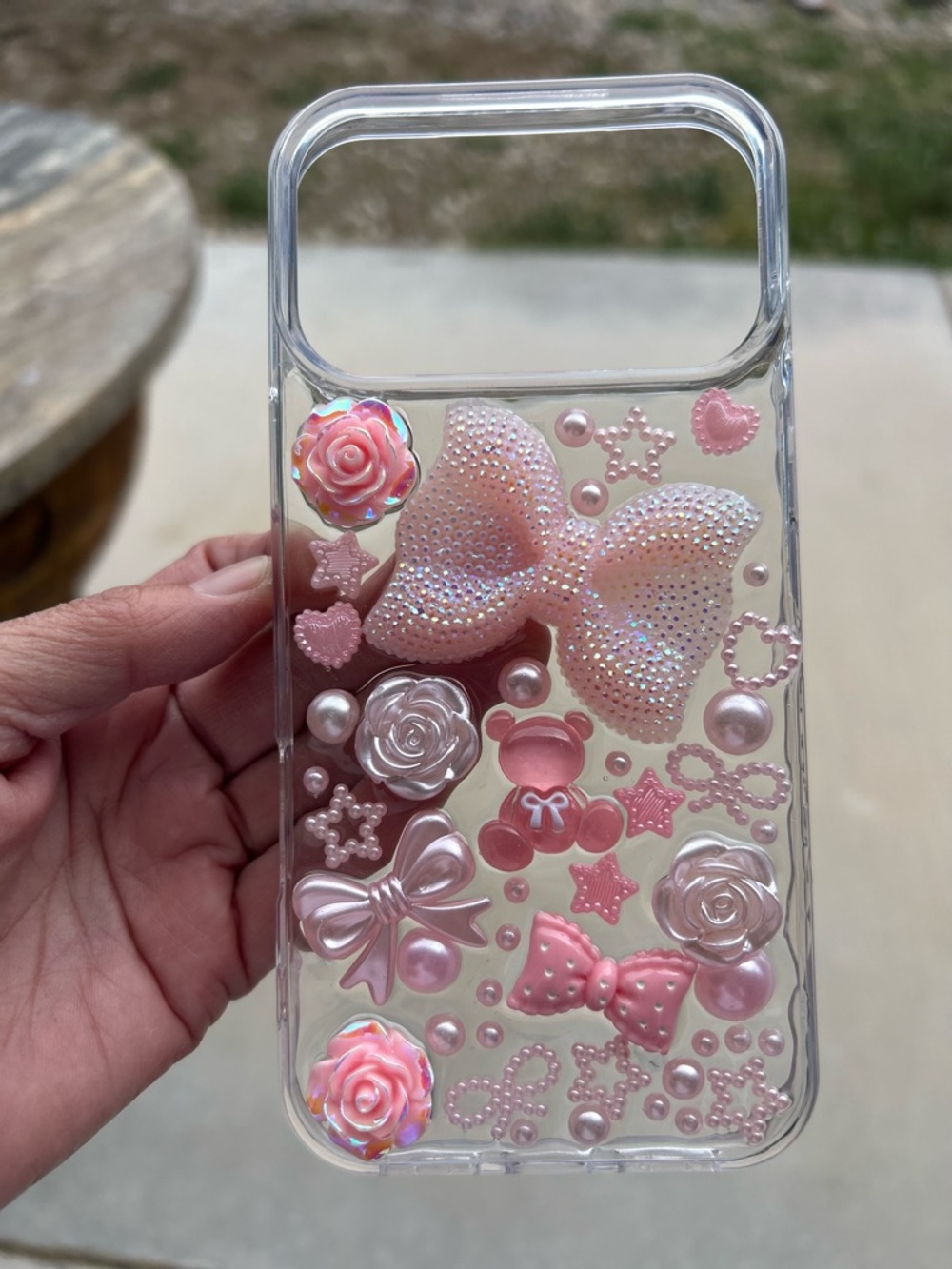 iPhone 17 ProMax Case Kawaii Handmade Resin New Cute